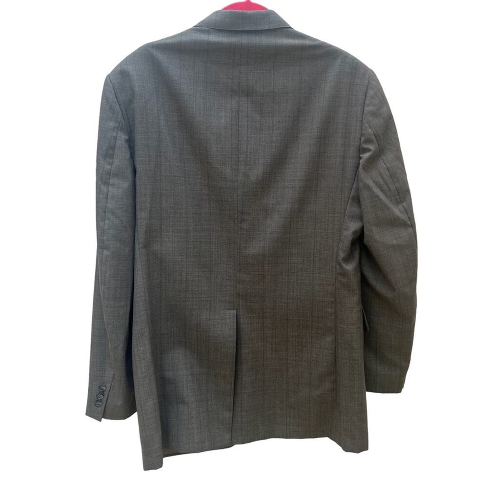 Borck Brothers Fine Clothing Gray Micro Plaid Made In The Usa Sport Coat 40r View 3